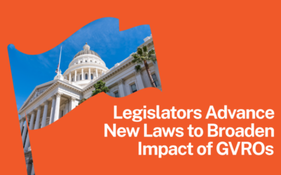 New Legislation and 10-Year Anniversary Highlights of Gun Violence Restraining Orders